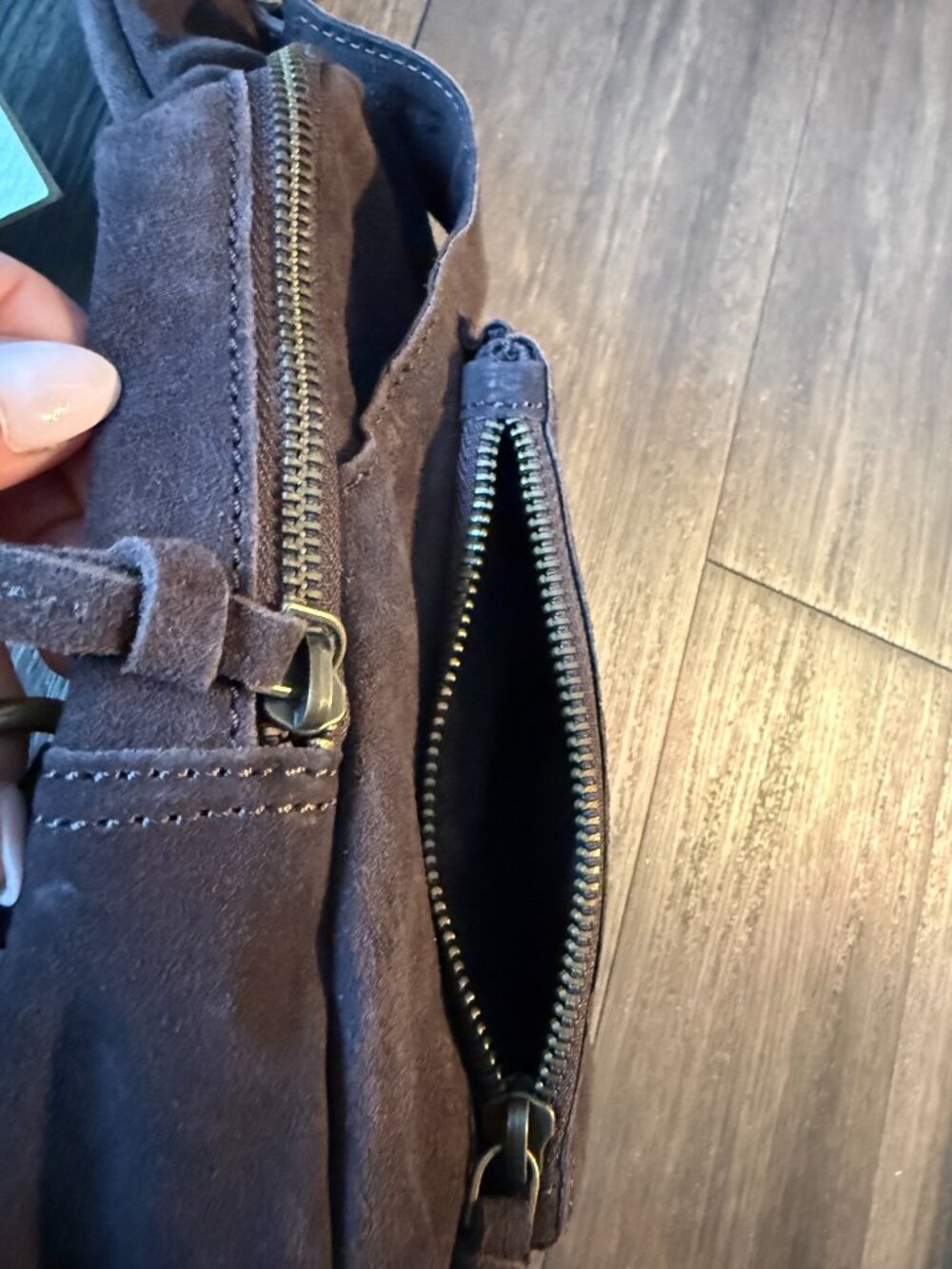Free People Hudson Suede Sling Bag - Picture 3 of 8